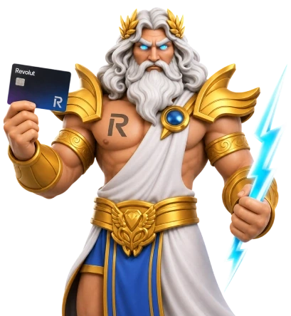 Revolut Slots Zeus welkomstbonus hero-afbeelding