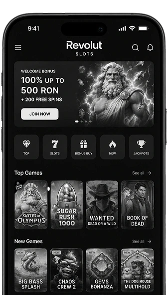 Revolut Slots mobiele app
